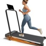 Walking Pad with Incline and Handle Bar, 2.5 HP Quiet Walking Pad Treadmill with 265 LBS Capacity, Portable Under Desk Treadmill, Foldable Treadmills for Home Office