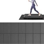 Walking Pad Treadmill Mat for Carpet Floors,55x24 Hardwood Floor Protection, Mats for Under Walking pad/Treadmill/Bike/Exercise Equipment on Carpets, Noise Shock Absorption, Stationary
