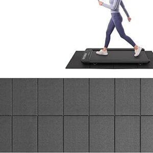 Walking Pad Treadmill Mat for Carpet Floors,55x24 Hardwood Floor Protection, Mats for Under Walking pad/Treadmill/Bike/Exercise Equipment on Carpets, Noise Shock Absorption, Stationary