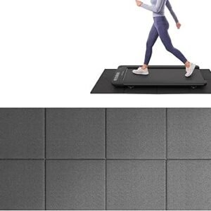 Walking Pad Mat Treadmill Mat for Carpet Floors,55x24 Hardwood Floor Protection, Mats for Under Walking pad/Treadmill/Bike/Exercise Equipment on Carpets, Noise Shock Absorption, Stationary