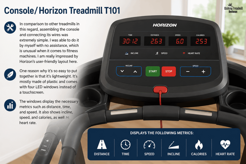 Horizon Fitness T101 Treadmill Reviews