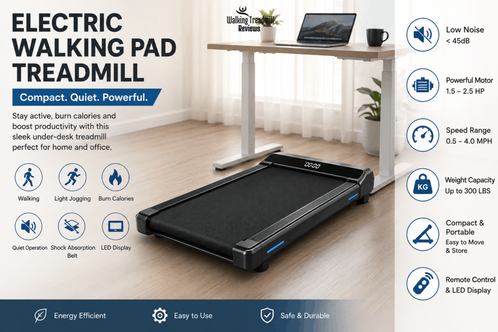 Electric Walking Pad Treadmill Reviews