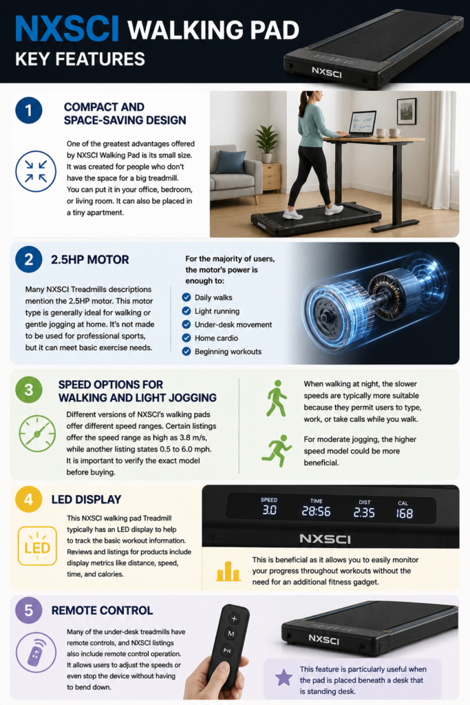 NXSCI Walking Pad reviews