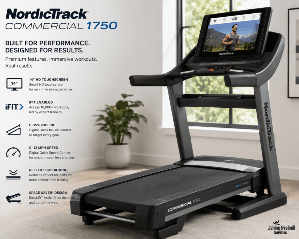 1750 Commercial Treadmill NordicTrack Reviews