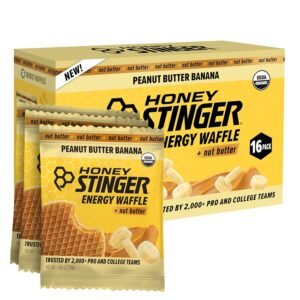 Organic Peanut Butter Banana Waffle