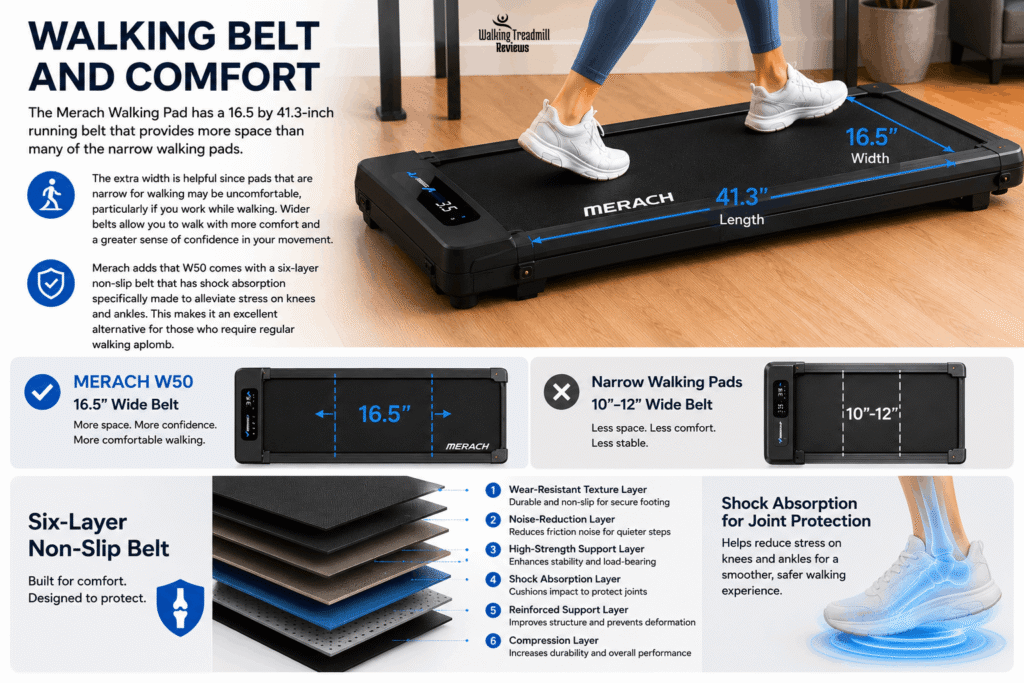 Merach W50 Under Desk Treadmill Walking Pad Reviews