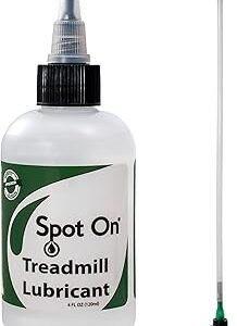 Premium Treadmill Belt Lubricant - Made in The USA - Patented 8 inch Application Tube and Precision Twist Cap - 100% Pure Silicone - Spot On