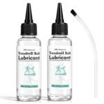 Treadmill Lubricant for Belt 250ml (8.45oz),1000cs 100% Silicone Oil with Leak-Proof Precision Screw Cap & 7.8" Reach Tube – Easy-Squeeze Walking Pad Oil for All Brands Treadmill