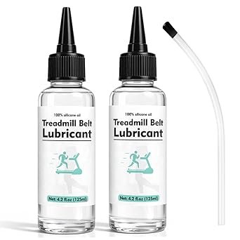 Treadmill Lubricant for Belt 250ml (8.45oz),1000cs 100% Silicone Oil with Leak-Proof Precision Screw Cap & 7.8" Reach Tube – Easy-Squeeze Walking Pad Oil for All Brands Treadmill