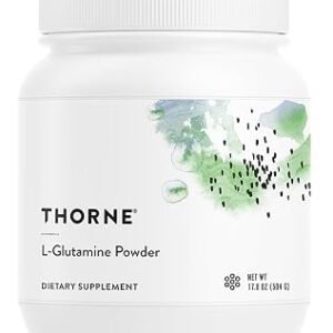 THORNE - L-Glutamine Powder - Amino Acid Supplement for Immune System & GI Health - Promotes Post-Exercise Muscle Cell Repair* - NSF Certified for Sport - Gluten, Dairy & Soy-Free - 90 Servings