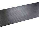 SuperMats High Density Commercial Grade Solid Equipment Mat 29GS Made in U.S.A. for Large Treadmills Ellipticals Rowers Water Rowing Machines Recumbent Bikes and Exercise Equipment (3-Feet x 8.5-Feet) (36" x 102") (91.4 cm x 259.1 cm),Black