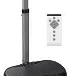 MERACH Vibration Plate Exercise Machine, Vibration Plate for Lymphatic Drainage Weight Loss, Vibrating Plate Exercise Machine with Handrails, Exercise Equipment for Women Men Home