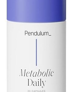 Pendulum Metabolic Daily - Multi-Strain Probiotic with Akkermansia muciniphila to Support Metabolism and Sustain Energy Levels - for Women and Men - 30 Capsules (1 Pack)