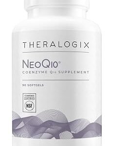 Theralogix NeoQ10 Coenzyme Q10 Supplement - Heart Health & Fertility Support - CoQ10 Fertility Supplement for Men & Women* - NSF Certified - 90 Softgels (90-Day Supply)