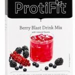 ProtiFit - High Protein Fruit Flavored Powder Drink Mix, 15g Protein, Low Calorie, Sugar Free, Ideal Protein Compatible, 7 Servings Per Box (Berry Blast)