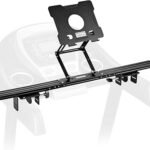 INMAKER Treadmill Desk Attachment, Universal Treadmill Laptop Holder Adjustble Height Width Basic Version, Aluminum Laptop Stand for Treadmill(No Tray Included)
