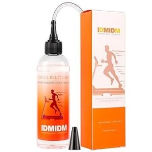 Treadmill Belt Lubricant, 100% Silicone Oil, 4 fl oz / 118 ml, Easy-Apply Nozzle, Compatible with Most Treadmills, Heat-Resistant, Reduces Noise & Friction