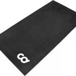 CyclingDeal Bike Trainer Floor Mat - Compatible with Indoor Exercise Stationary Bike Treadmill Elliptical Waterproof Gym Flooring Equipment - Indoor Cycle Stepper - Soft 30" x 60" (76 x 153cm)