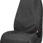 Leader Accessories Grey Waterproof Towel Auto Car Seat Cover Protector Machine Washable - Fit Yoga Running Crossfit Athletes Beach Swimming Outdoor Sports