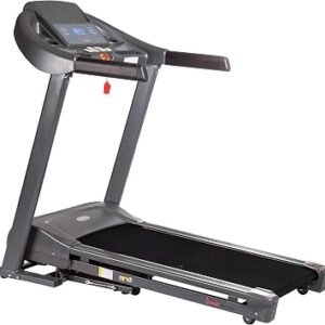 Sunny Health & Fitness Treadmill Elite Smart Auto Incline for Home Use, Wide Running and Walking Deck, Flex Shock Suspension with 300 LB Weight Capacity Bluetooth SunnyFit App
