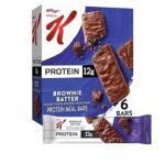 Special K Protein Meal Bars, 12g Protein, Meal Replacement, Brownie Batter, 9.5oz Box (6 Bars)