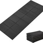 Treadmill Mat 68"x24", WERCHO Foldable Walking Pad Mat for Carpet Hardwood Floors 4mm Heavy-Duty Exercise Equipment Mat for Treadmil Pad,Spin Bike, Elliptical Trainer, Home, Gym