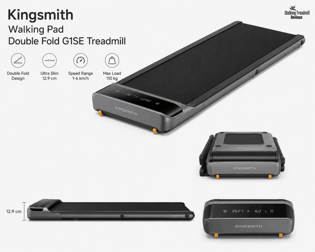 Kingsmith Walking Pad Double Fold G1SE Treadmill Reviews