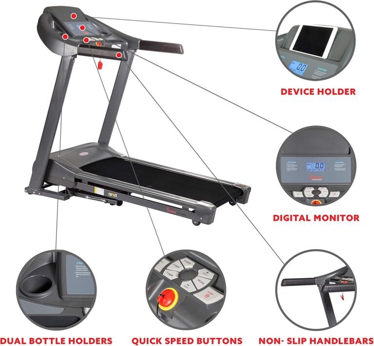 Sunny Health & Fitness Heavy Duty Walking Treadmill Reviews
