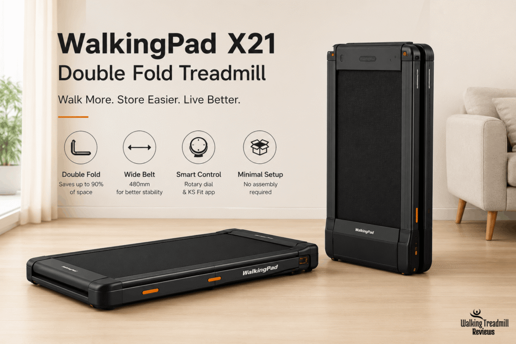 WalkingPad X21 Double Fold Treadmill Review