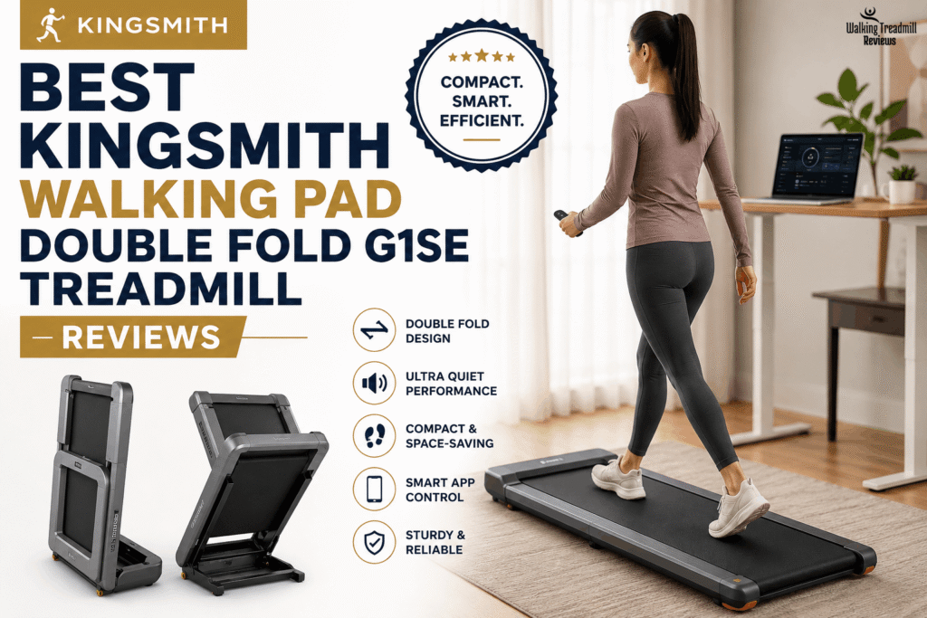 Kingsmith Walking Pad Double Fold G1SE Treadmill Reviews