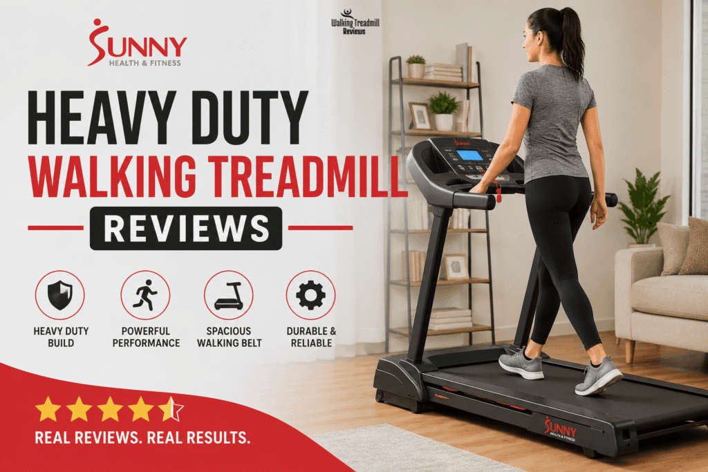 Sunny Health & Fitness Heavy Duty Walking Treadmill Reviews