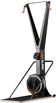 Ski Exercise Machine, GMWD Ski Equipment Indoor Aerobic Wind Resistance Machine, Indoor Strength Training Home Gym Equipment