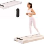 LifeSpan Fitness Under Desk Treadmill Ultra Quiet Walking Pad Treadmill at Home Office, 0.4 to 6mph, 400lbs Capacity