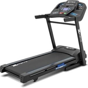 Xterra Fitness Sport Series Premium Folding Smart Treadmill, Handlebar Speed and Incline Controls, Large XTRASoft Cushioned Running Deck, Built-in FTMS-Enabled Bluetooth with XF Connect Fitness App