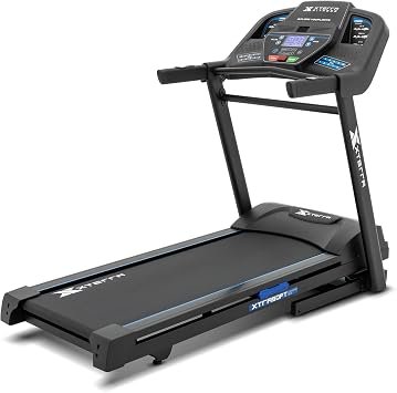 Xterra Fitness Sport Series Premium Folding Smart Treadmill, Handlebar Speed and Incline Controls, Large XTRASoft Cushioned Running Deck, Built-in FTMS-Enabled Bluetooth with XF Connect Fitness App