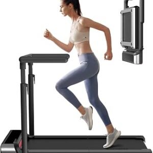WALKINGPAD Folding Treadmill, 2 in 1 Walking Pad with Handle Bar