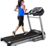 Xterra Fitness Sport Series Premium Folding Smart Treadmill, Handlebar Speed and Incline Controls, Large XTRASoft Cushioned Running Deck, Built-in FTMS-Enabled Bluetooth with XF Connect Fitness App