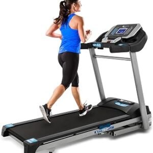 Xterra Fitness Sport Series Premium Folding Smart Treadmill, Handlebar Speed and Incline Controls, Large XTRASoft Cushioned Running Deck, Built-in FTMS-Enabled Bluetooth with XF Connect Fitness App