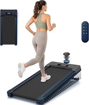 Walking Pad Treadmill for Home & Office, 9-Level 12% Auto Incline, 450 lbs Capacity, Built-in Bluetooth Speaker, Compact Under Desk Treadmill for Walking & Hiking
