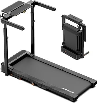 WALKINGPAD Folding Treadmills for Home, Smart Vertical Fold, LED Display with Adjustable Height Handles