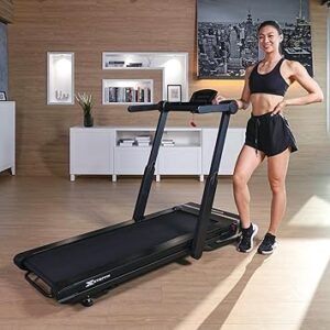 XTERRA Fitness Premium Folding Smart Treadmill, Compact Design, 250+ LB Weight Capacity, Powerful Motor, XTERRA+ Fitness App Included with Purchase
