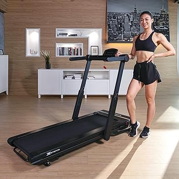 XTERRA Fitness Premium Folding Smart Treadmill, Compact Design, 250+ LB Weight Capacity, Powerful Motor, XTERRA+ Fitness App Included with Purchase