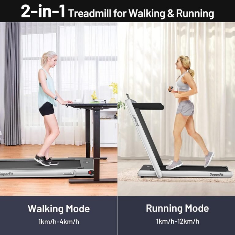 2 in 1 Folding Treadmill