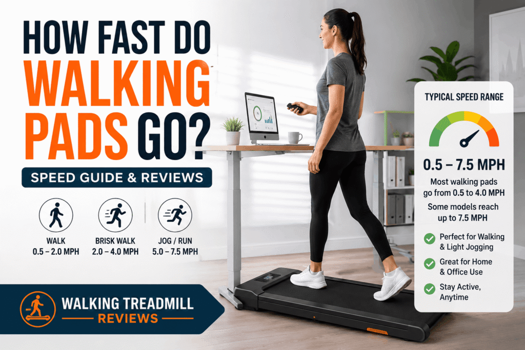 How fast do Walking Pads go