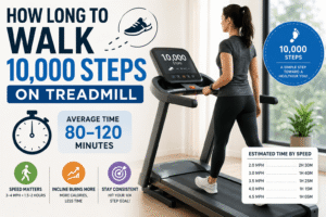 How Long To Walk 10000 Steps On Treadmill